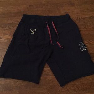 Dark blue American Eagle sweat shorts